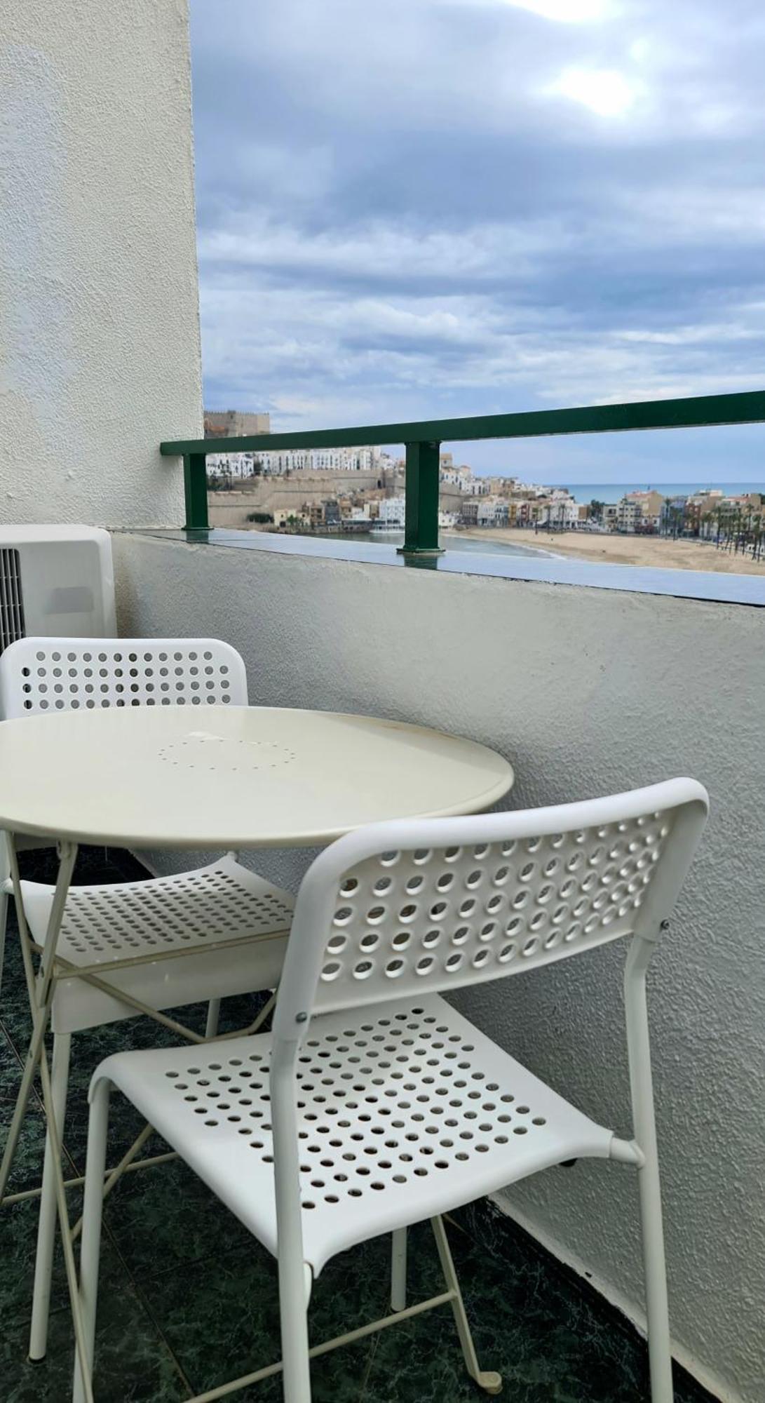 Apartamento Loft Primera Linea De Playa, Vistas Altas Mar Y Castillo Peñíscola 外观 照片