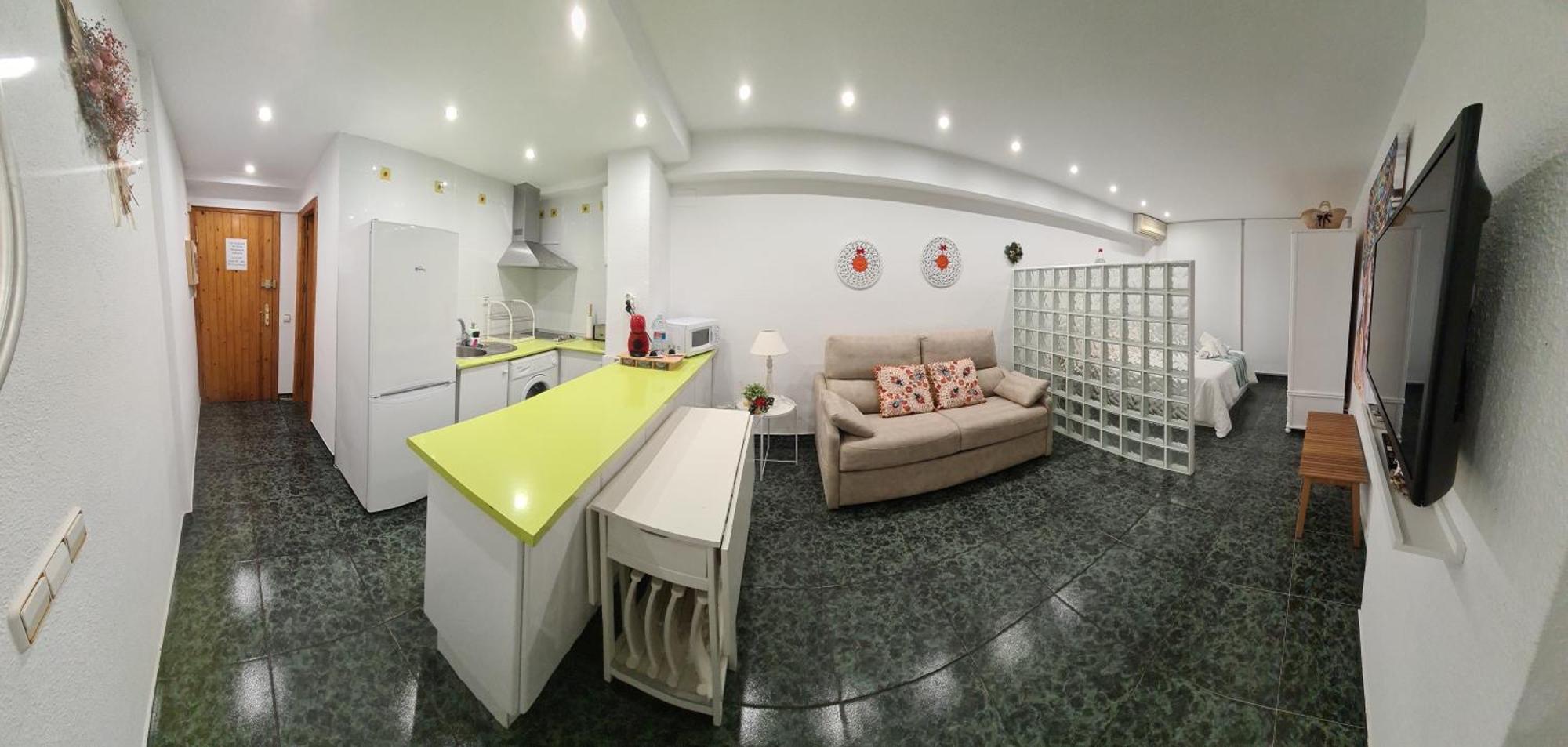 Apartamento Loft Primera Linea De Playa, Vistas Altas Mar Y Castillo Peñíscola 外观 照片